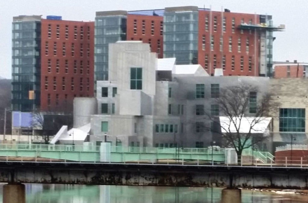 U of Iowa River Buildings